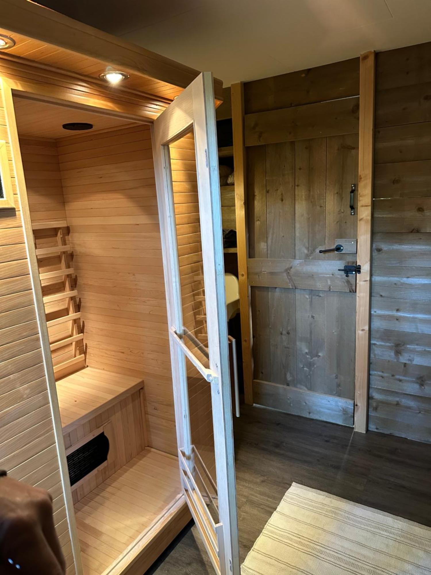 Cosy And Romantic Forest House Met Sauna Op De Veluwe 푸텐 외부 사진